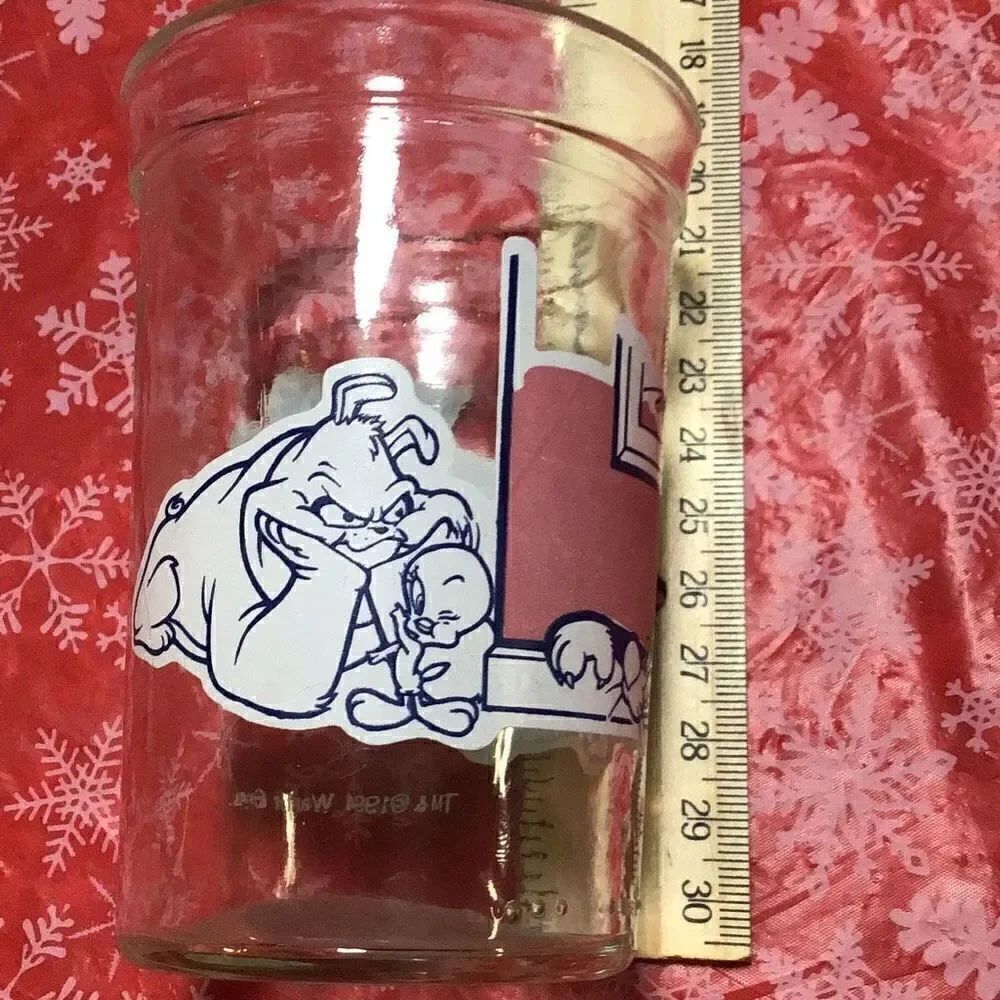 Vintage Welch’s Looney Tunes glass/ jar
